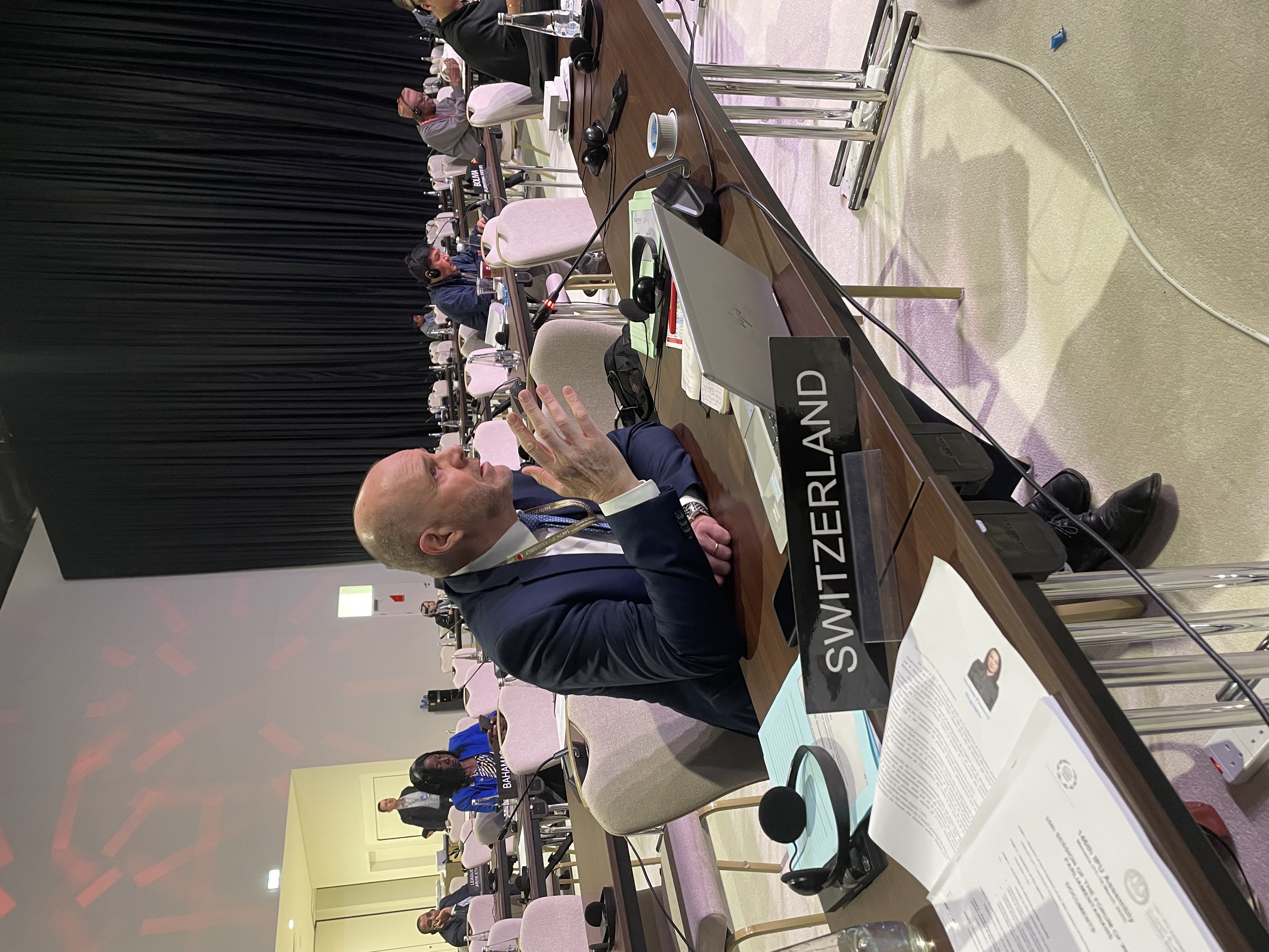Debatte in der IPU in Bahrain